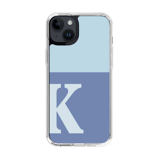 Slim Protection Case［ Original - initial two tone - K blue ］