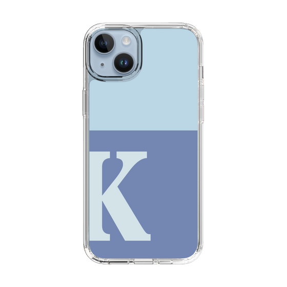 Slim Protection Case［ Original - initial two tone - K blue ］