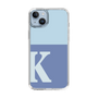 Slim Protection Case［ Original - initial two tone - K blue ］