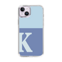 Slim Protection Case［ Original - initial two tone - K blue ］