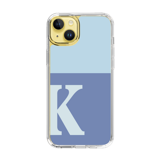 Slim Protection Case［ Original - initial two tone - K blue ］