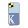 Slim Protection Case［ Original - initial two tone - K blue ］