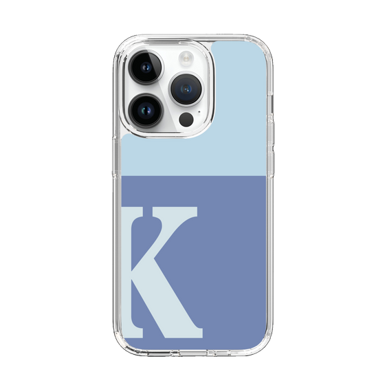 Slim Protection Case［ Original - initial two tone - K blue ］