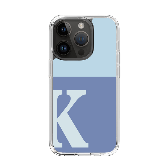 Slim Protection Case［ Original - initial two tone - K blue ］