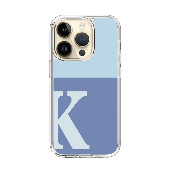 Slim Protection Case［ Original - initial two tone - K blue ］