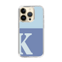 Slim Protection Case［ Original - initial two tone - K blue ］