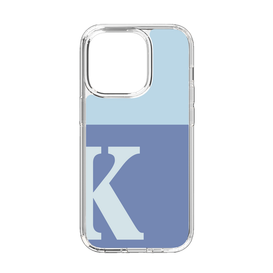 Slim Protection Case［ Original - initial two tone - K blue ］