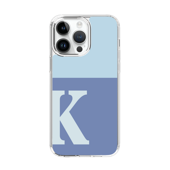 Slim Protection Case［ Original - initial two tone - K blue ］