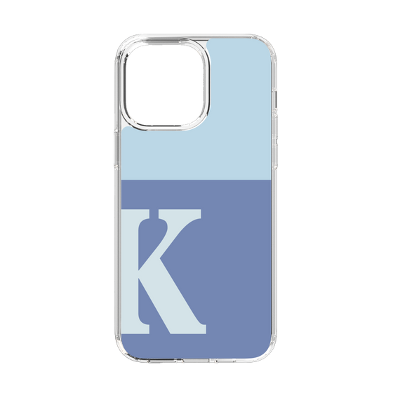 Slim Protection Case［ Original - initial two tone - K blue ］