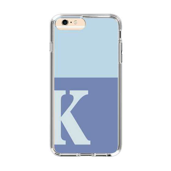 Slim Protection Case［ Original - initial two tone - K blue ］