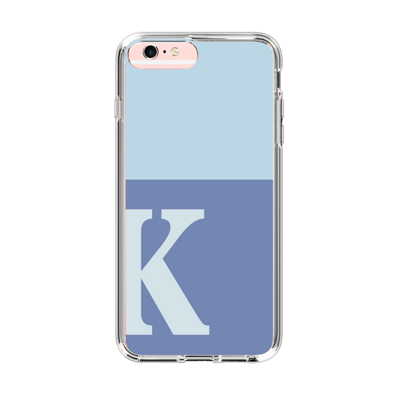 Slim Protection Case［ Original - initial two tone - K blue ］