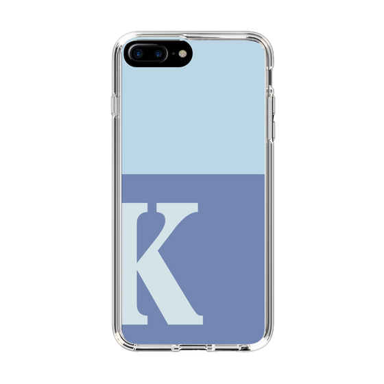 Slim Protection Case［ Original - initial two tone - K blue ］