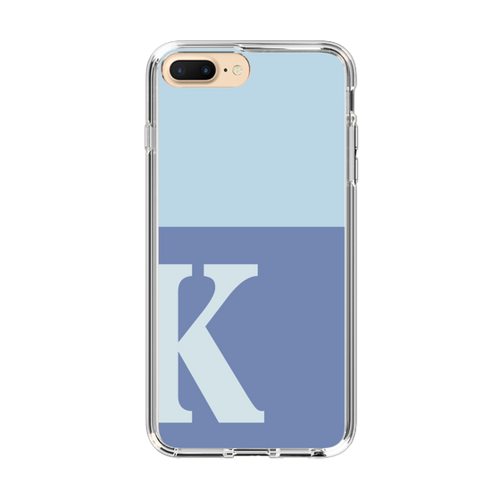 Slim Protection Case［ Original - initial two tone - K blue ］