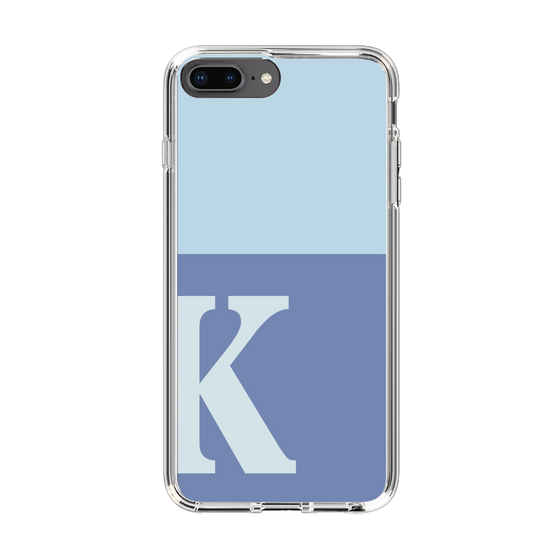 Slim Protection Case［ Original - initial two tone - K blue ］