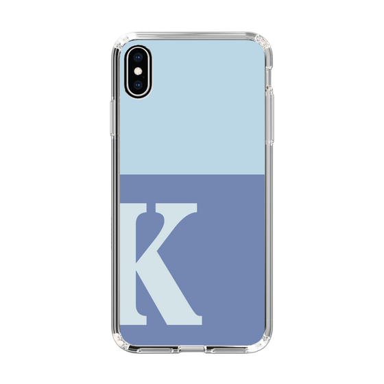 Slim Protection Case［ Original - initial two tone - K blue ］