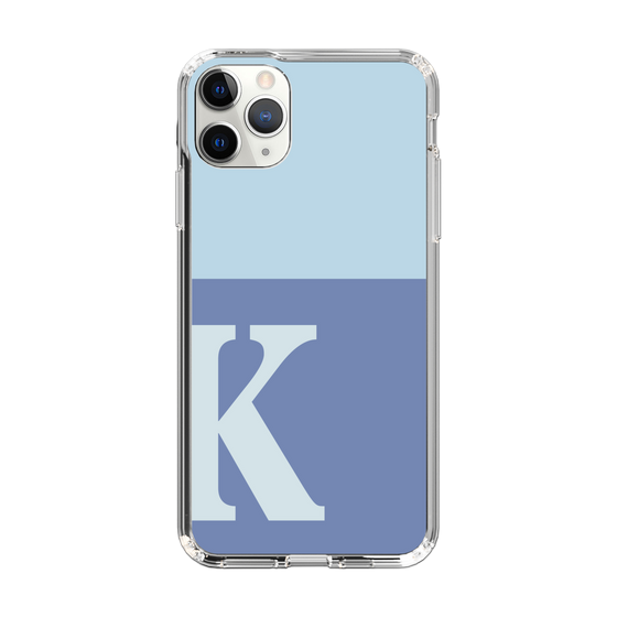 Slim Protection Case［ Original - initial two tone - K blue ］