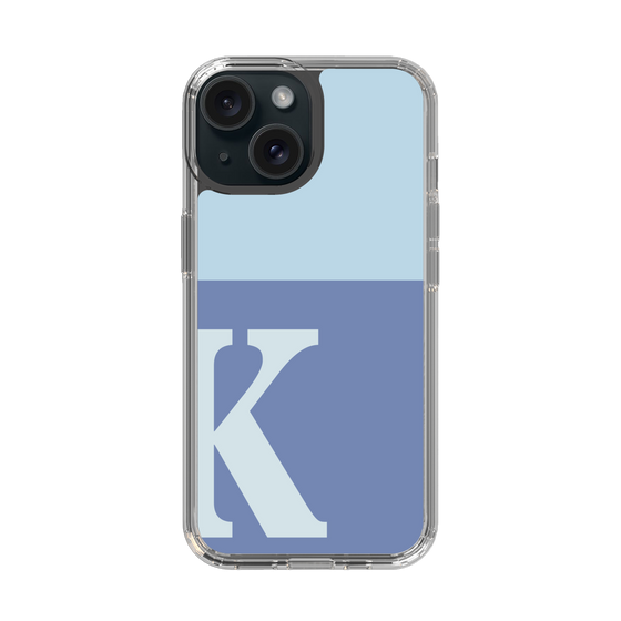 Slim Protection Case［ Original - initial two tone - K blue ］