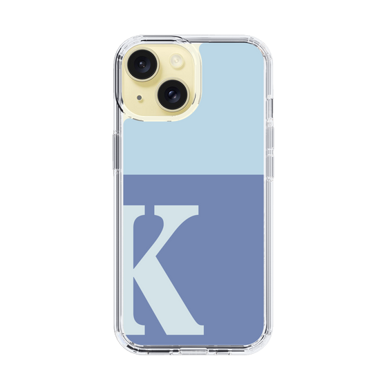 Slim Protection Case［ Original - initial two tone - K blue ］
