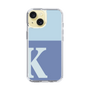 Slim Protection Case［ Original - initial two tone - K blue ］