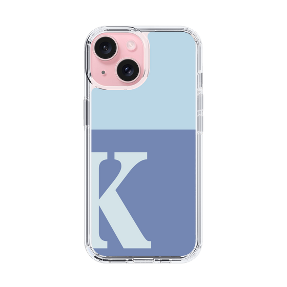 Slim Protection Case［ Original - initial two tone - K blue ］