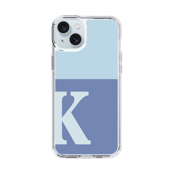 Slim Protection Case［ Original - initial two tone - K blue ］