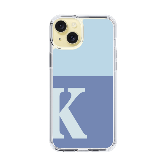 Slim Protection Case［ Original - initial two tone - K blue ］