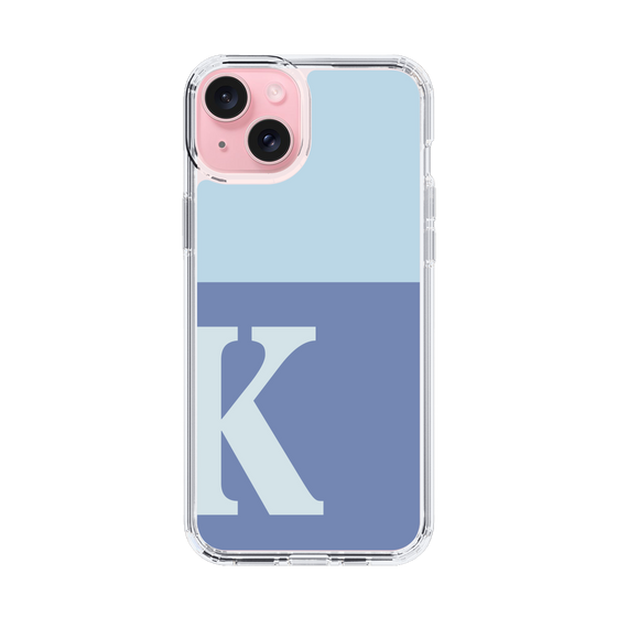 Slim Protection Case［ Original - initial two tone - K blue ］