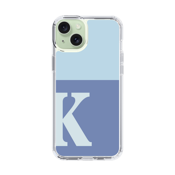 Slim Protection Case［ Original - initial two tone - K blue ］