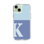 Slim Protection Case［ Original - initial two tone - K blue ］