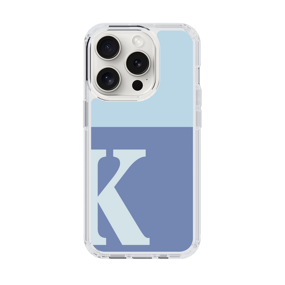 Slim Protection Case［ Original - initial two tone - K blue ］
