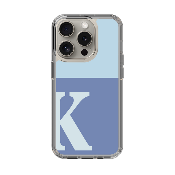 Slim Protection Case［ Original - initial two tone - K blue ］