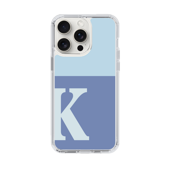 Slim Protection Case［ Original - initial two tone - K blue ］