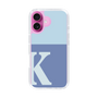Slim Protection Case［ オリジナル - initial two tone - K blue ］