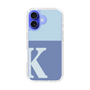 Slim Protection Case［ オリジナル - initial two tone - K blue ］