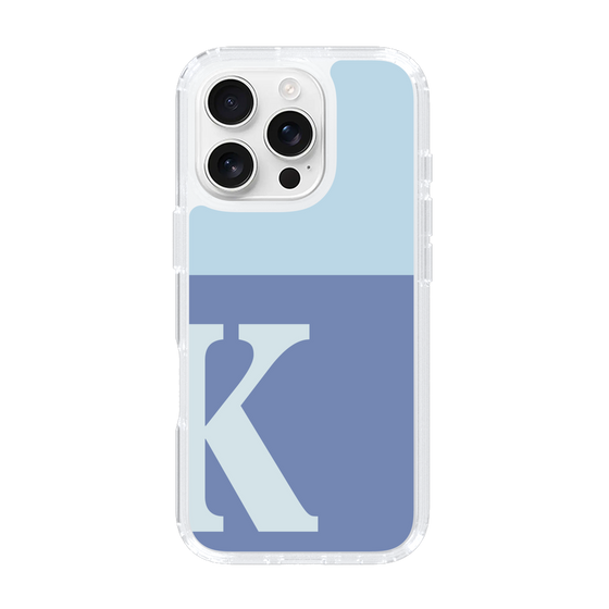 Slim Protection Case［ オリジナル - initial two tone - K blue ］