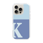 Slim Protection Case［ オリジナル - initial two tone - K blue ］