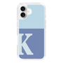 Slim Protection Case［ オリジナル - initial two tone - K blue ］