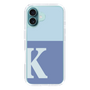 Slim Protection Case［ オリジナル - initial two tone - K blue ］