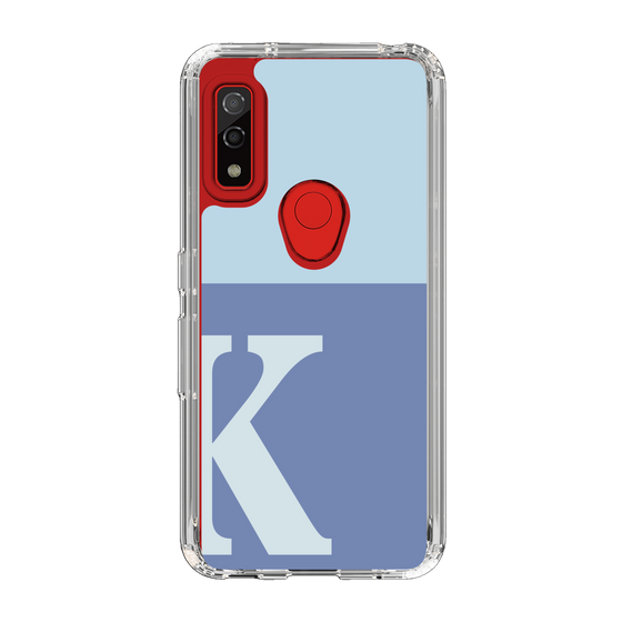 Slim Protection Case［ Original - initial two tone - K blue ］