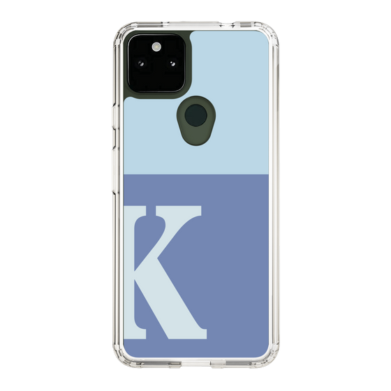 Slim Protection Case［ Original - initial two tone - K blue ］