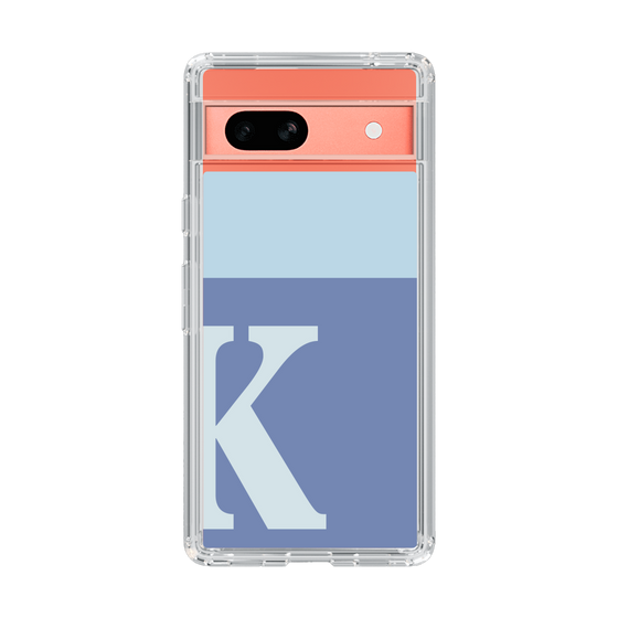 Slim Protection Case［ Original - initial two tone - K blue ］