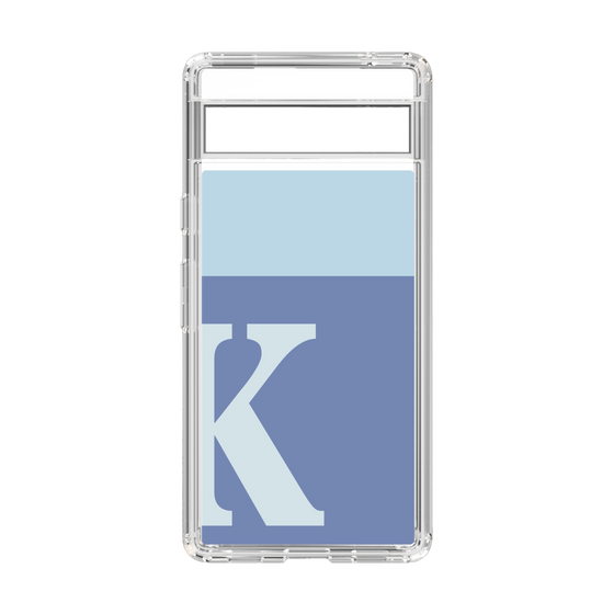 Slim Protection Case［ Original - initial two tone - K blue ］