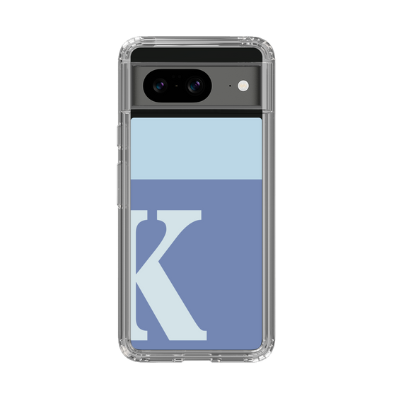 Slim Protection Case［ Original - initial two tone - K blue ］