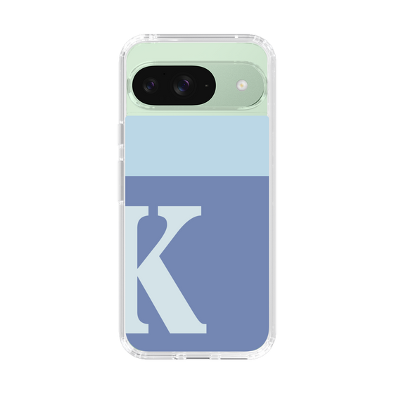Slim Protection Case［ Original - initial two tone - K blue ］