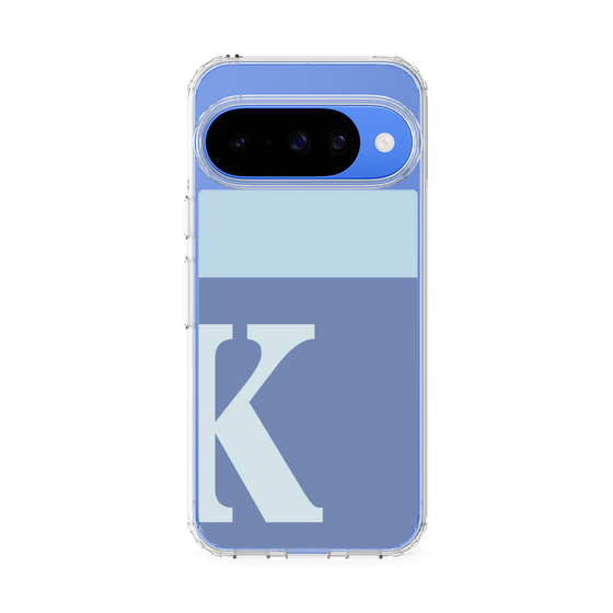 Slim Protection Case［ Original - initial two tone - K blue ］