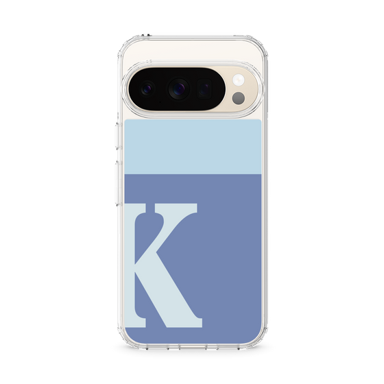 Slim Protection Case［ Original - initial two tone - K blue ］