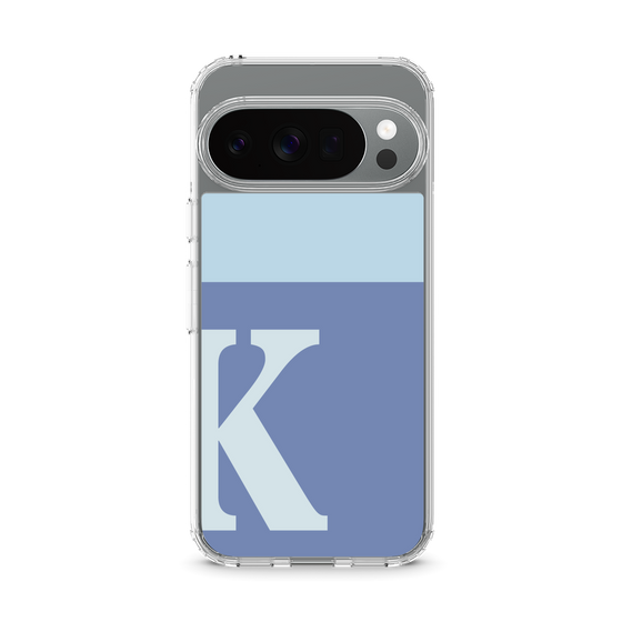Slim Protection Case［ Original - initial two tone - K blue ］