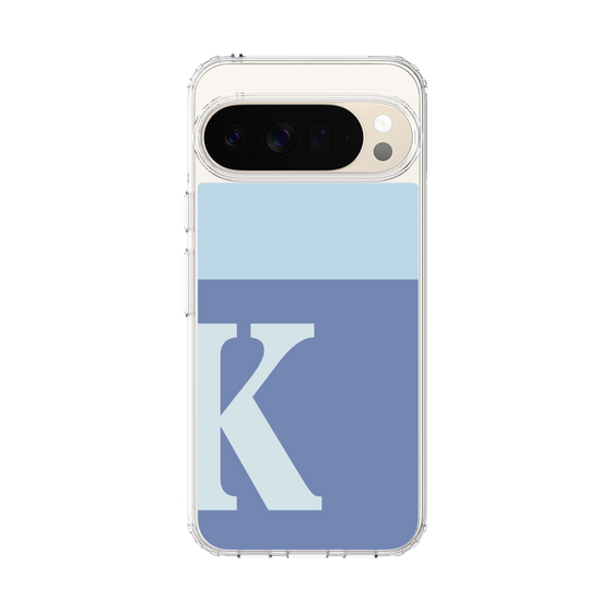 Slim Protection Case［ Original - initial two tone - K blue ］