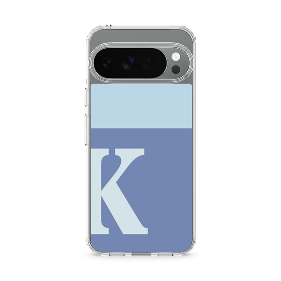 Slim Protection Case［ Original - initial two tone - K blue ］