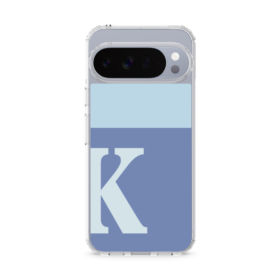 Slim Protection Case［ Original - initial two tone - K blue ］